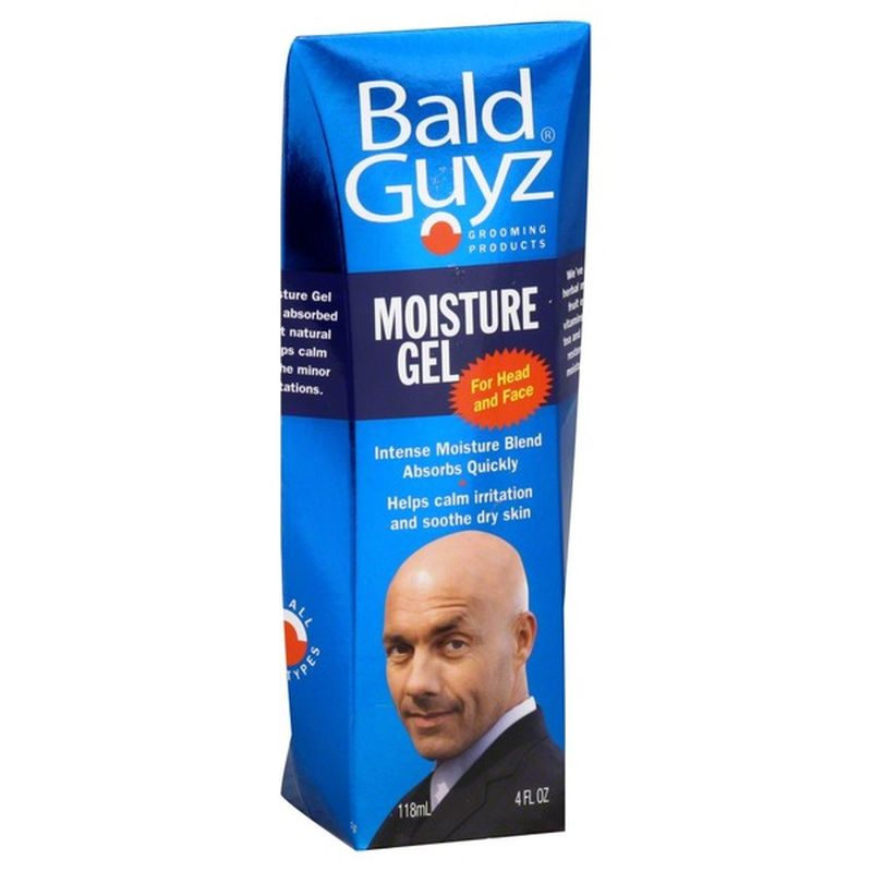 Bald Guyz Moisture Gel, for Head and Face (4 oz) Instacart