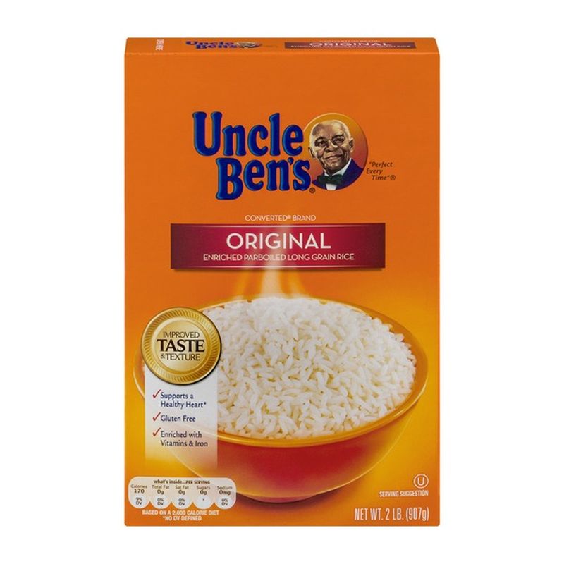 Uncle Ben's Original Converted Brand Enriched Parboiled Long Grain Rice ...