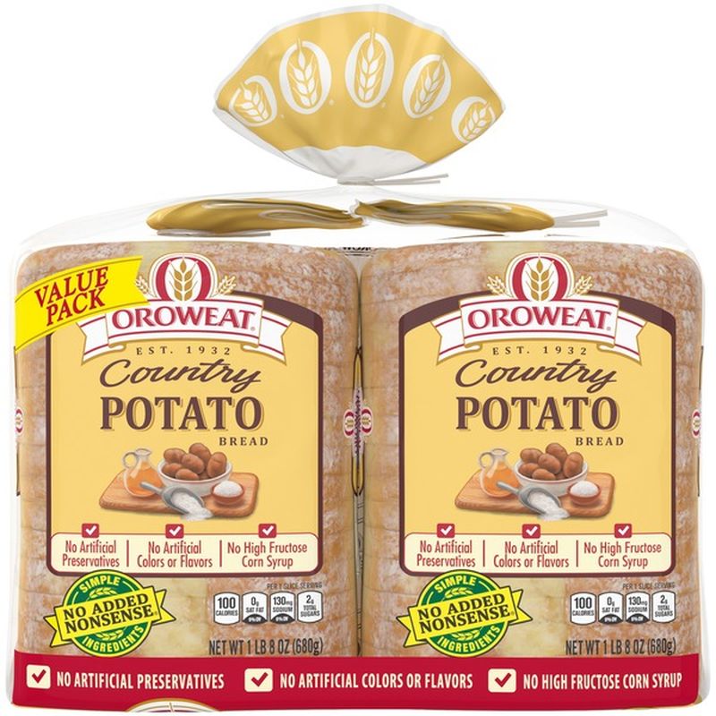 Brownberry/Arnold/Oroweat Country Potato Bread (24 oz) Instacart