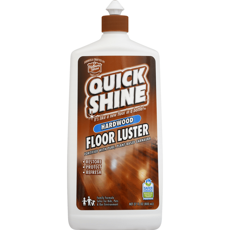 Quick Shine Floor Luster, Hardwood (27 oz) Instacart