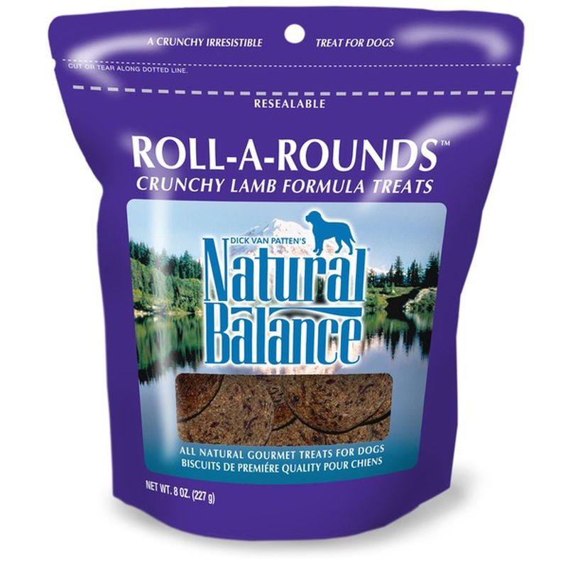Dick Van Patten's Natural Balance RollARounds Crunchy Lamb Formula