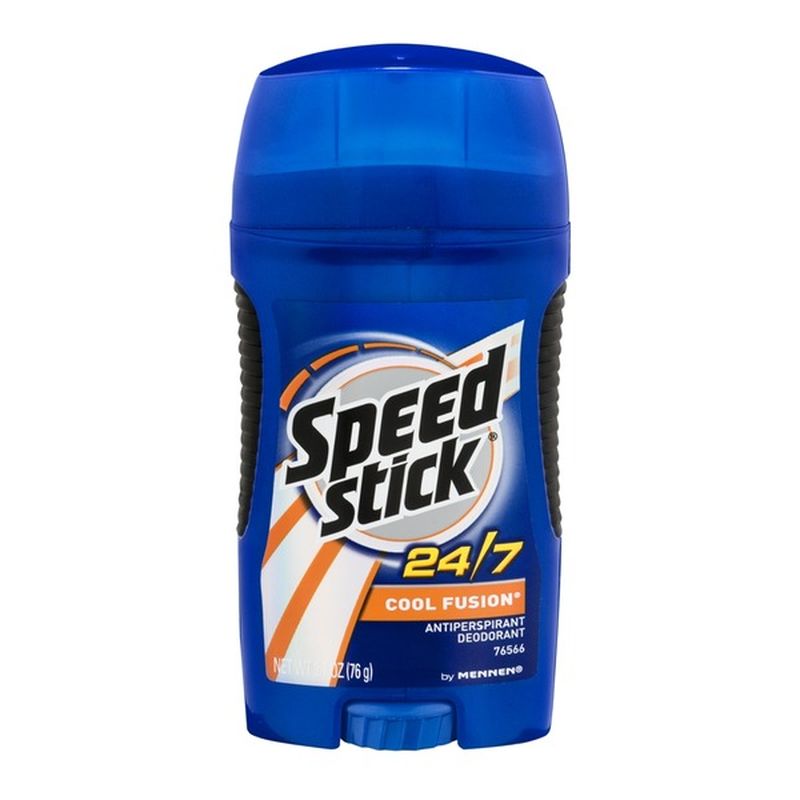 Speed Stick By Mennen 24 7 Antiperspirant Deodorant Cool Fusion 2 7 Oz From Food King Instacart
