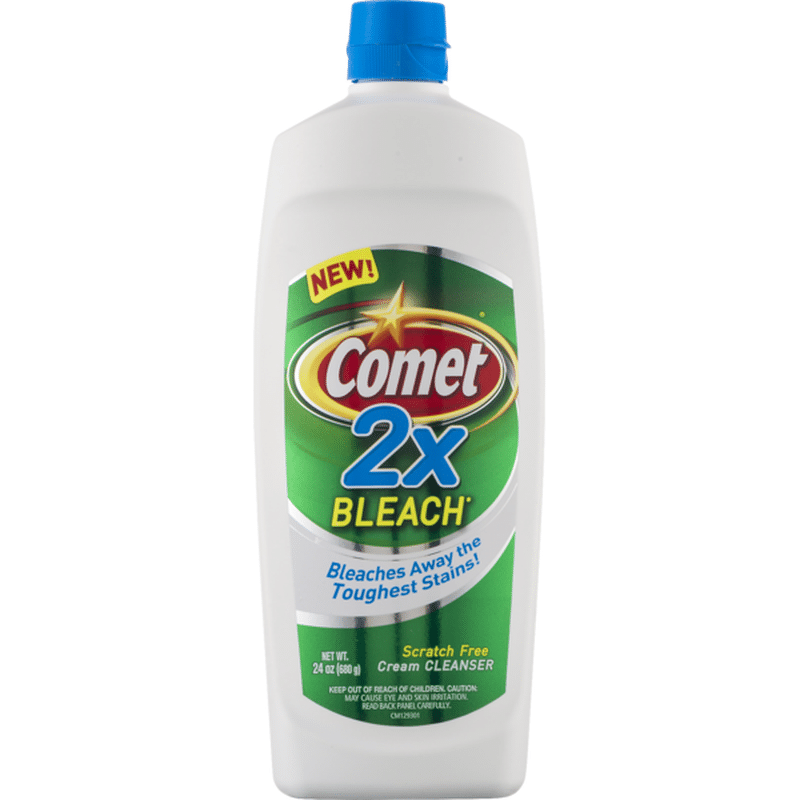 Comet 2X Bleach Cream Cleanser (24 oz) - Instacart