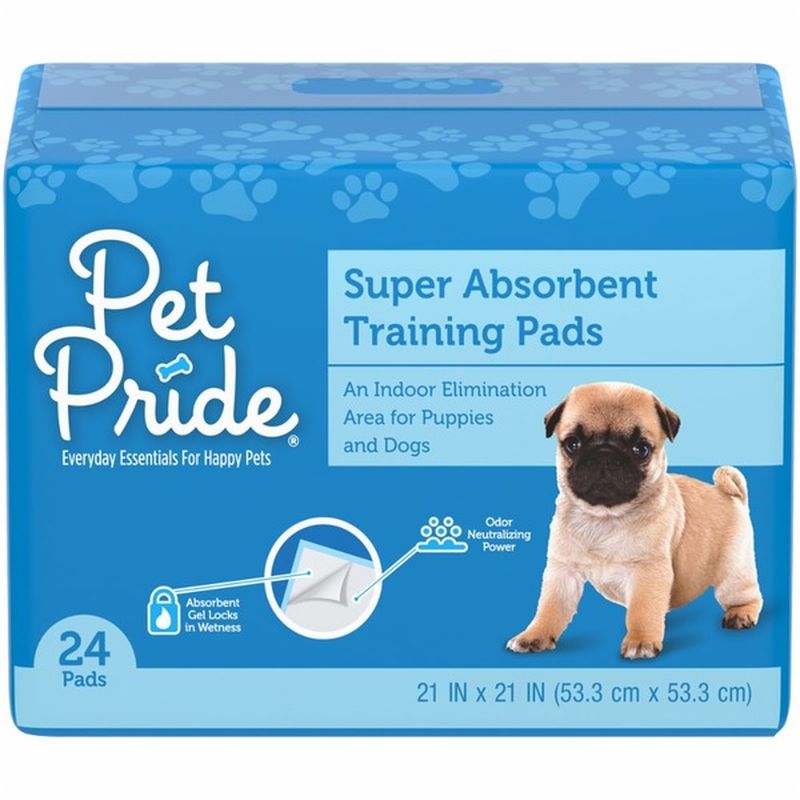 Pet Pride Super Absorbant Trainging Pee Pads (24 ct) from Kroger