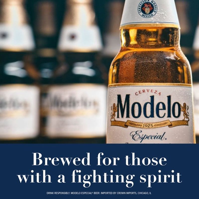 Modelo Especial Mexican Lager Beer Bottle (32 fl oz) - Instacart