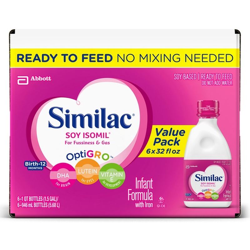 similac soy ready to feed 8 oz