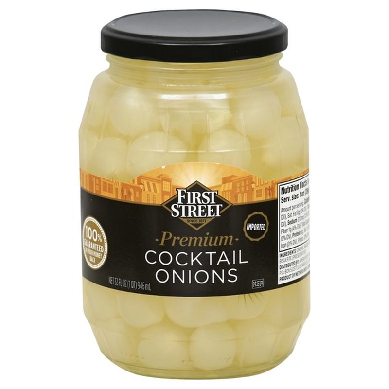First Street Premium Cocktail Onions (32 oz) Instacart