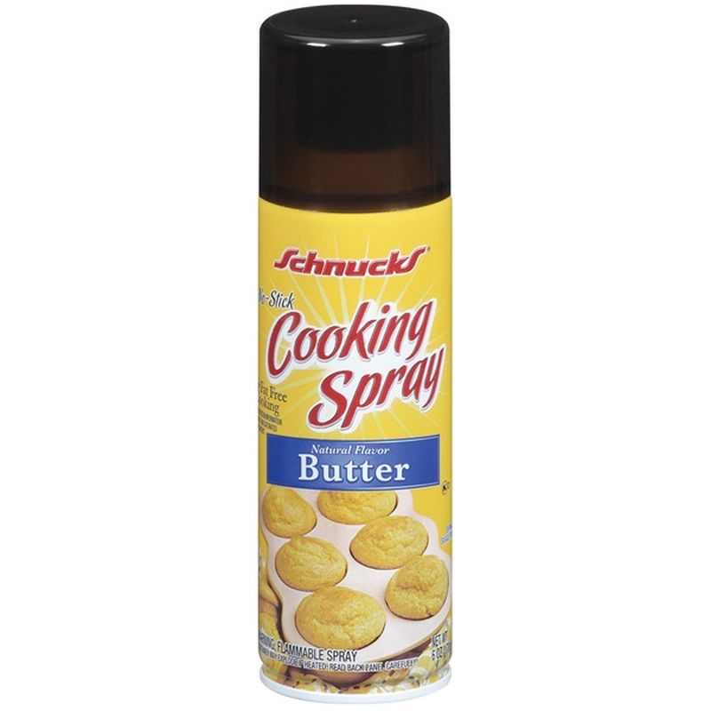 Schnucks Natural Butter Flavor Cooking Spray (6 oz) Instacart