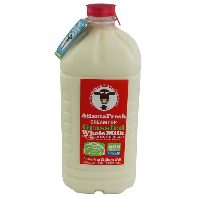 Atlantafresh Creamtop Grassfed Whole Milk
