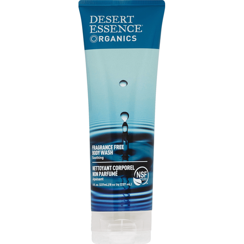 Desert Essence Body Wash Fragrance Free 8 Oz From Hy Vee Instacart