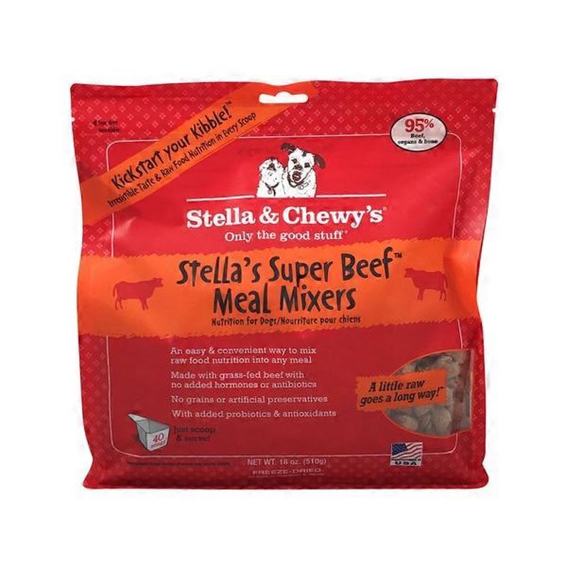 Stella & Chewy's Freezedried Meal Mixers Dog Food (18 oz) Instacart