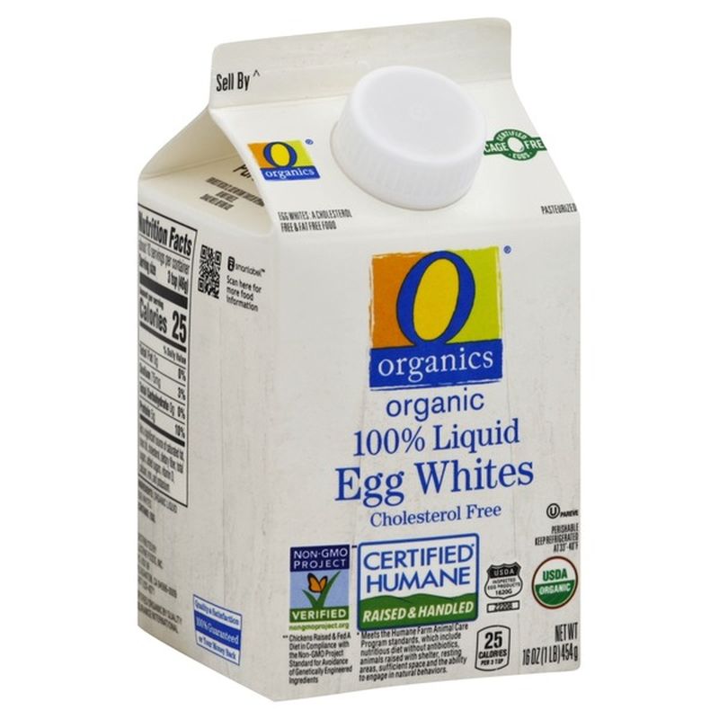 O Organics Organic 100 Liquid Egg Whites (16 oz) Instacart