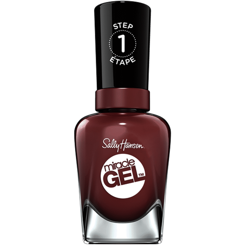 Sally Hansen Miracle Gel Nail Color Step 1 Proper P-Rose 256 (0.5 fl oz ...