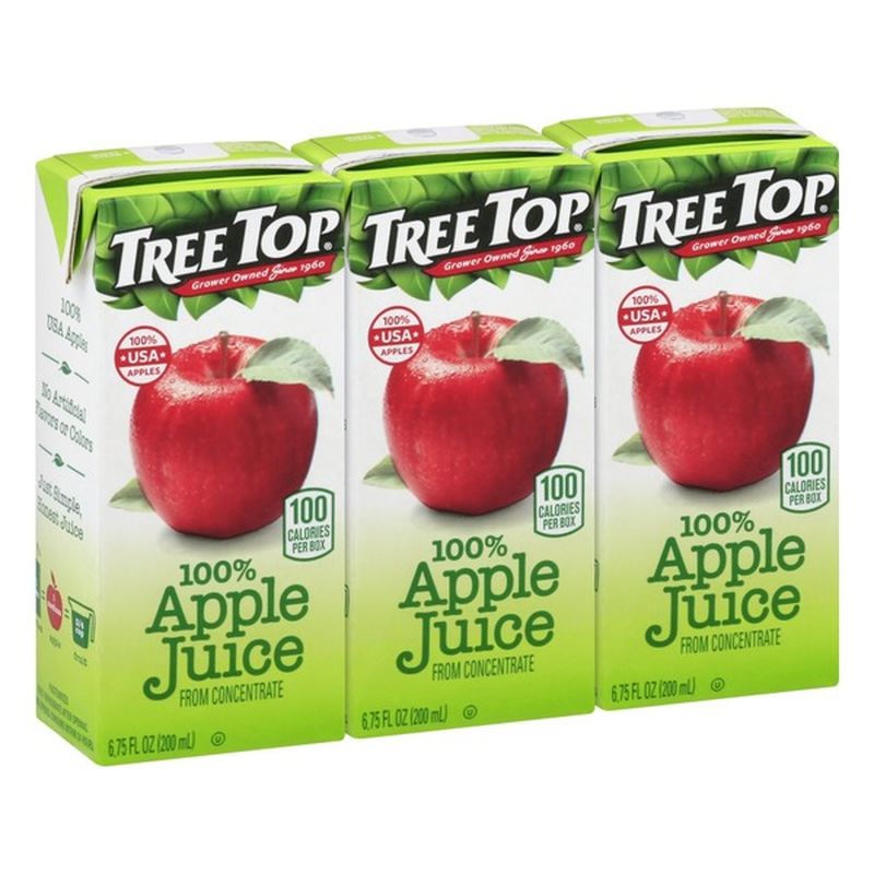 treetop apple juice vs motts apple juice
