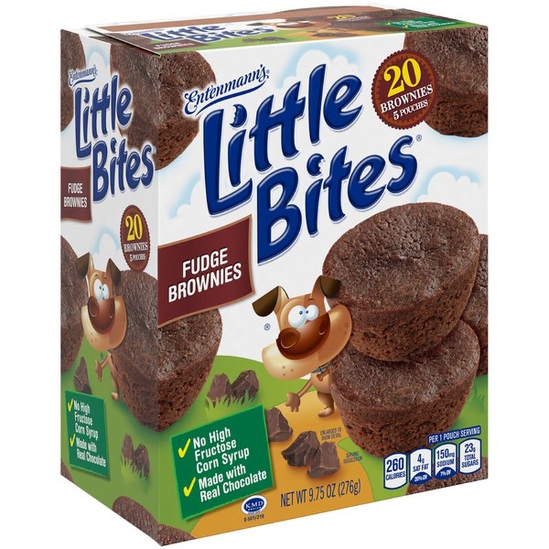 Entenmann's Entenmann’s Little Bites Fudge Brownies (9.8 oz) Instacart
