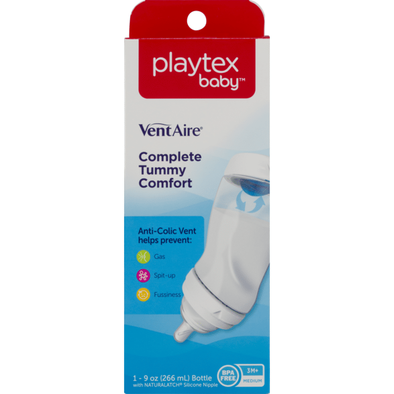 Playtex Baby VentAire Anti-Colic Tummy Comfort Baby Bottle Newborn