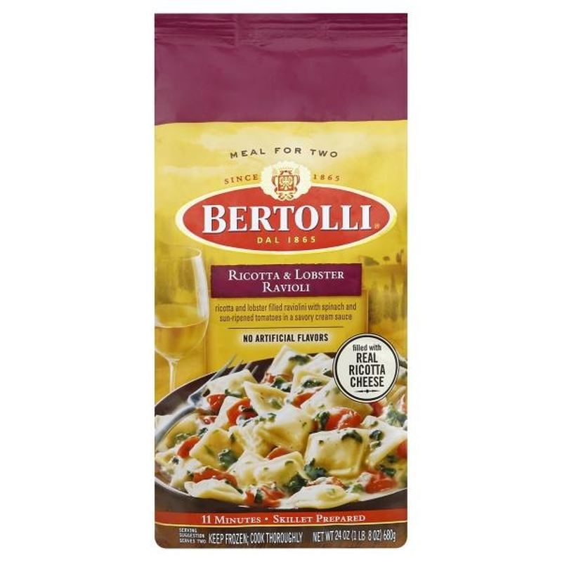 Bertolli Lobster Ravioli (24 oz) from Publix Instacart