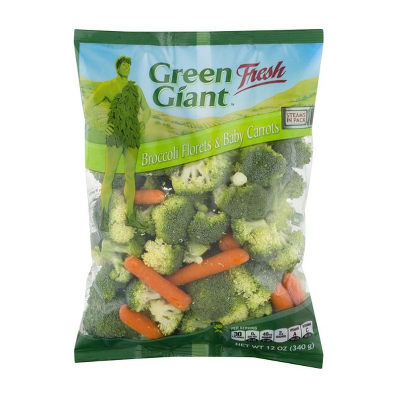 Green Giant Fresh Broccoli Florets & Baby Carrots (12 oz bag) Instacart