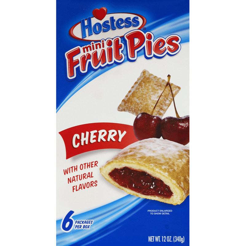 Hostess Cherry Fruit Pies (12 oz) - Instacart