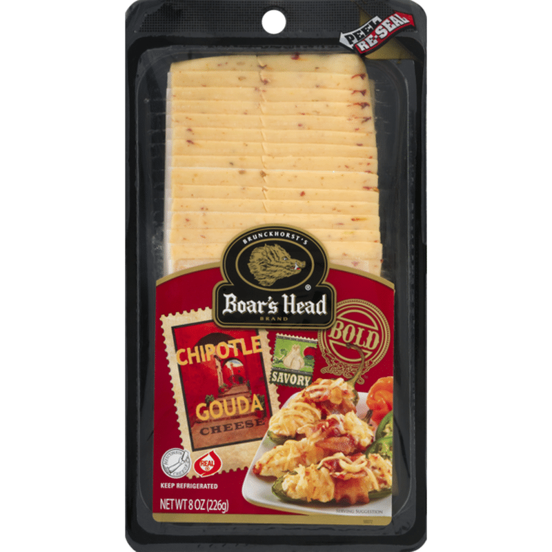 Boar S Head Chipotle Gouda Cheese 8 Oz Instacart