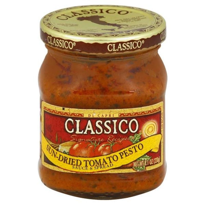 Classico Sun-dried Tomato Pesto Sauce And Spread (8.1 Oz) - Instacart