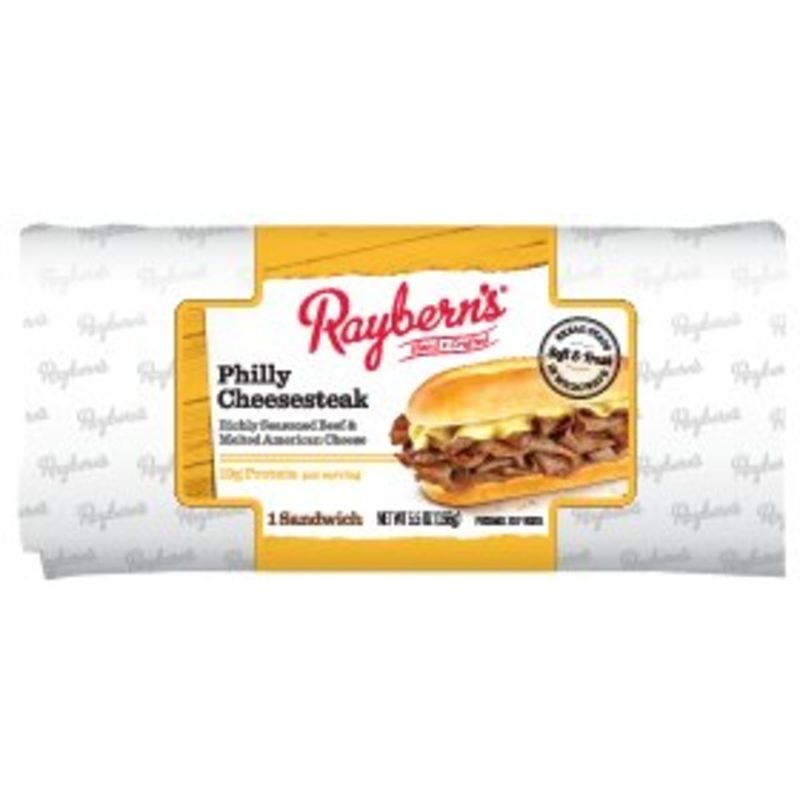 Raybern's New York Deli Style Philly Cheesesteak Heat N' Serve Sandwich ...