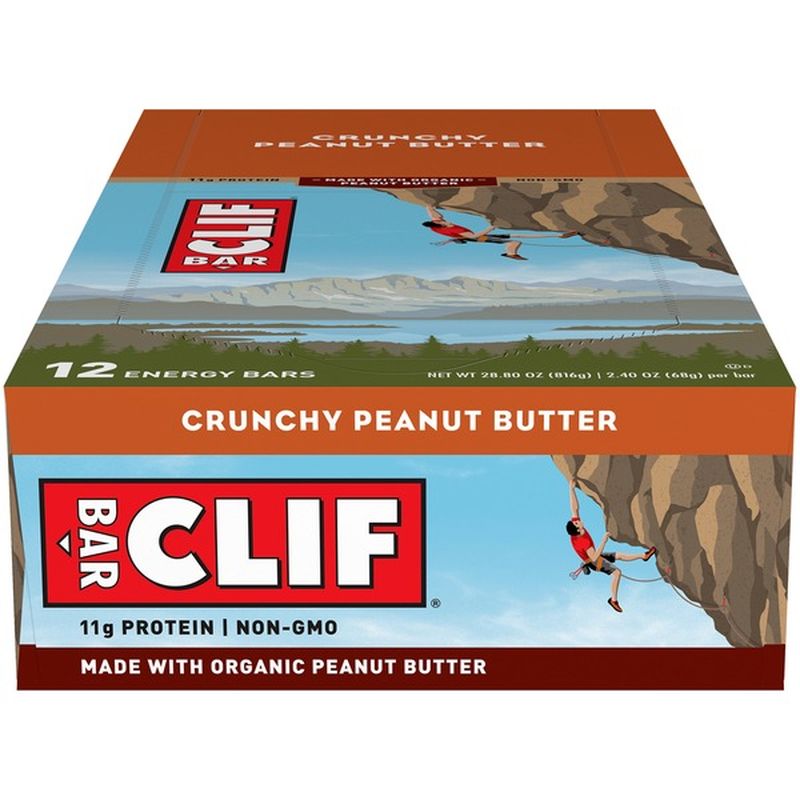 CLIF Bar Crunchy Peanut Butter Energy Bar (2.4 oz) from Safeway Instacart