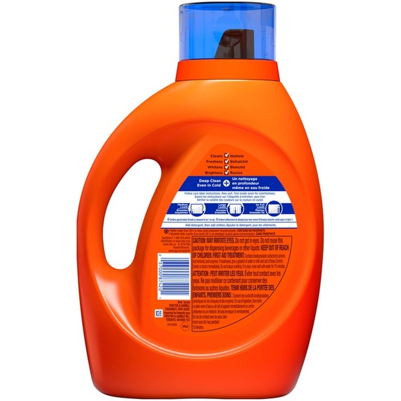 Tide Coldwater Clean Fresh Scent HE Turbo Clean Liquid Laundry