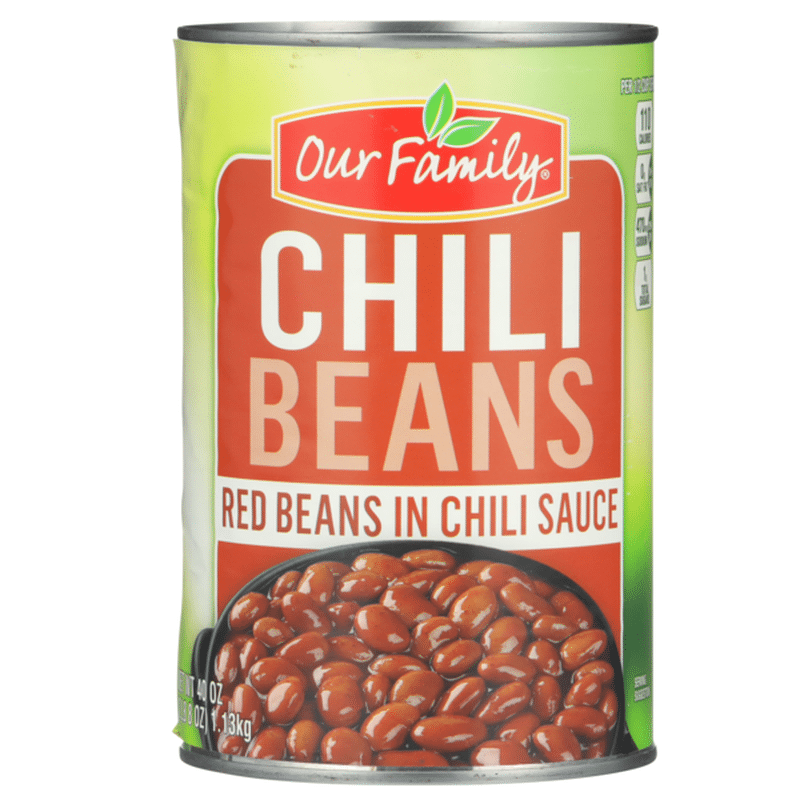 Our Family Chili Beans Red Beans In Chili Sauce (40 oz) Instacart