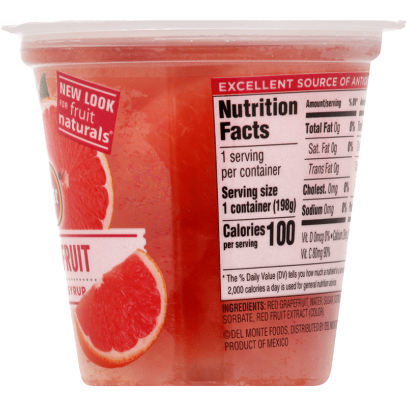 Del Monte Red Grapefruit (7 oz) from Lunardi’s Markets Instacart