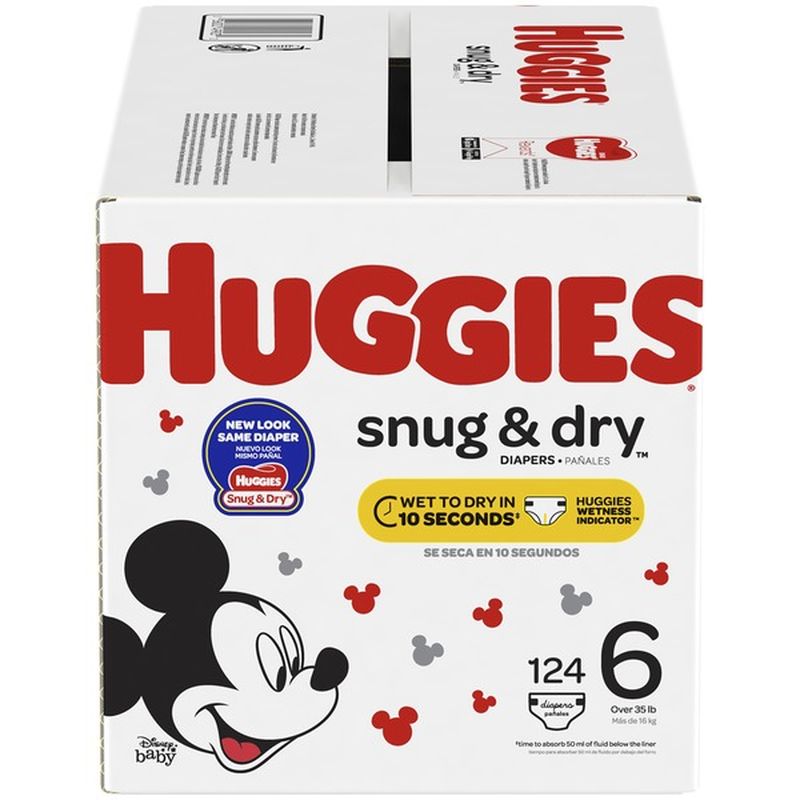 huggies snug & dry diapers size 6