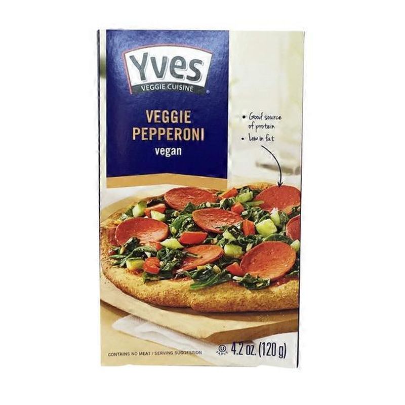 Yves Veggie Cuisine Meatless Pepperoni (4.2 oz) Instacart