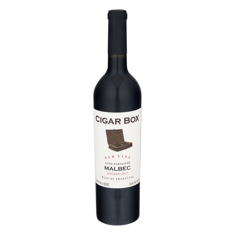 Cigar Box Wine Malbec (750 ml) Instacart