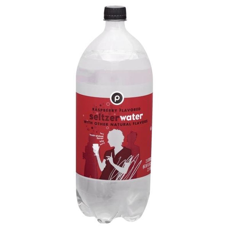 Publix Seltzer Water, Raspberry Flavored (2 oz) from Publix Instacart