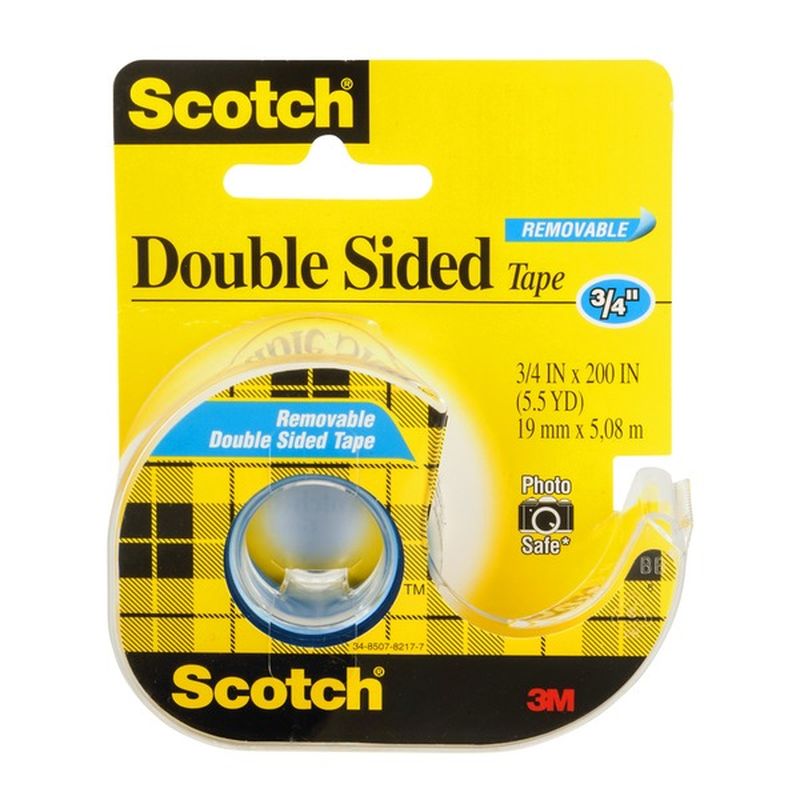 scotch removable double sided tape