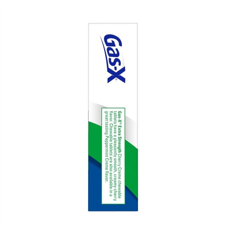 Gasx Extra Strength Gas Relief Chewable Tablets, Cherry Creme (48 ct