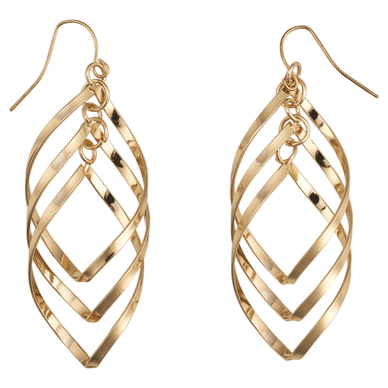 Twist Drop Earring