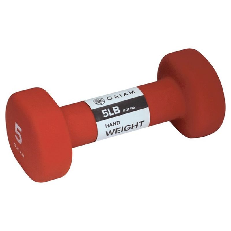 Gaiam Hand Weight, 5 lb (each) Instacart
