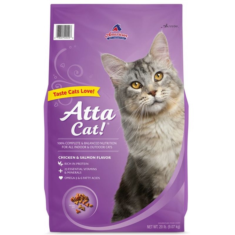 Atta Cat Chicken & Salmon Flavor Atta Cat! Chicken & Salmon Flavor Cat