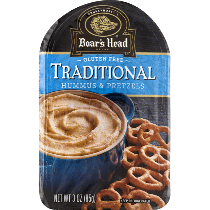 Boar's Head Hummus & Pretzels Traditional (3 oz) Instacart