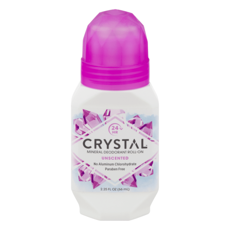 Crystal Mineral Deodorant RollOn Unscented (2.25 fl oz) from Tom Thumb