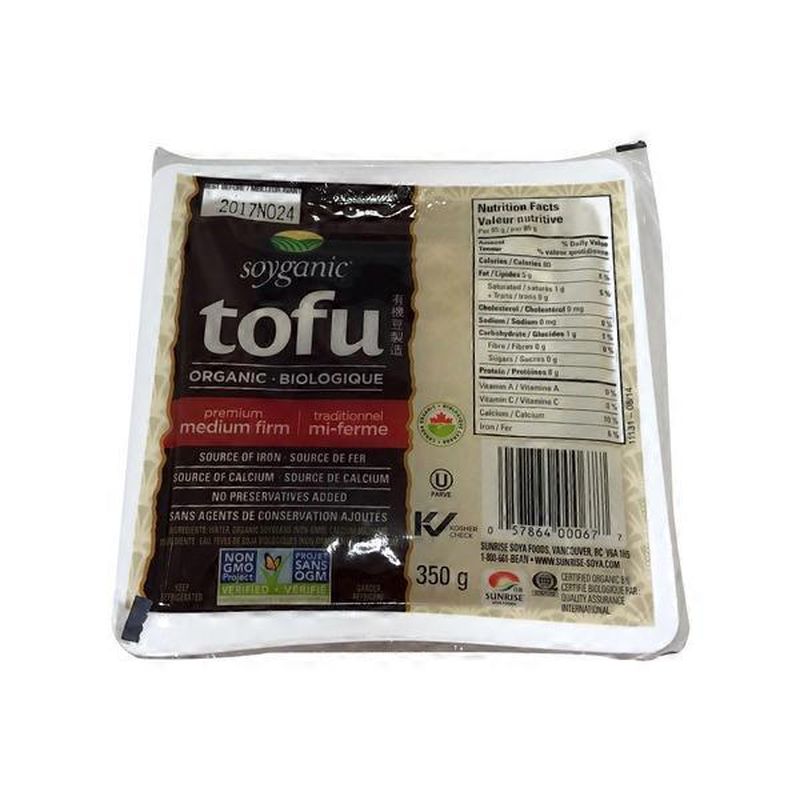 Soyganic Organic Medium Firm Tofu