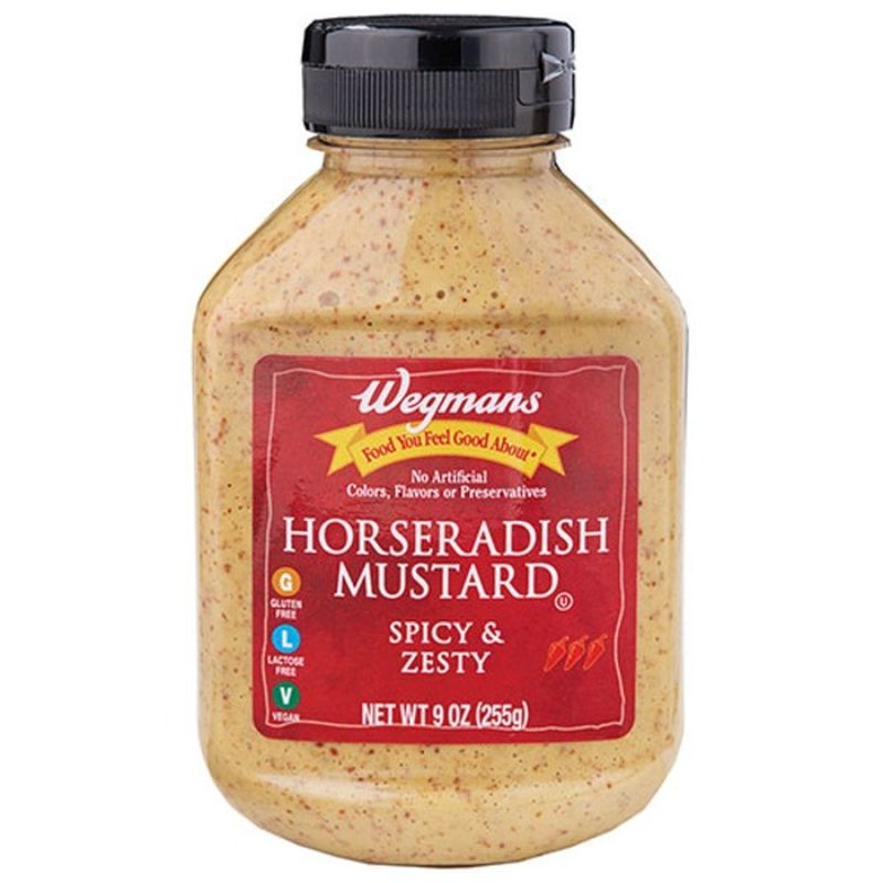 Wegmans Horseradish Mustard (9 oz) from Wegmans Instacart