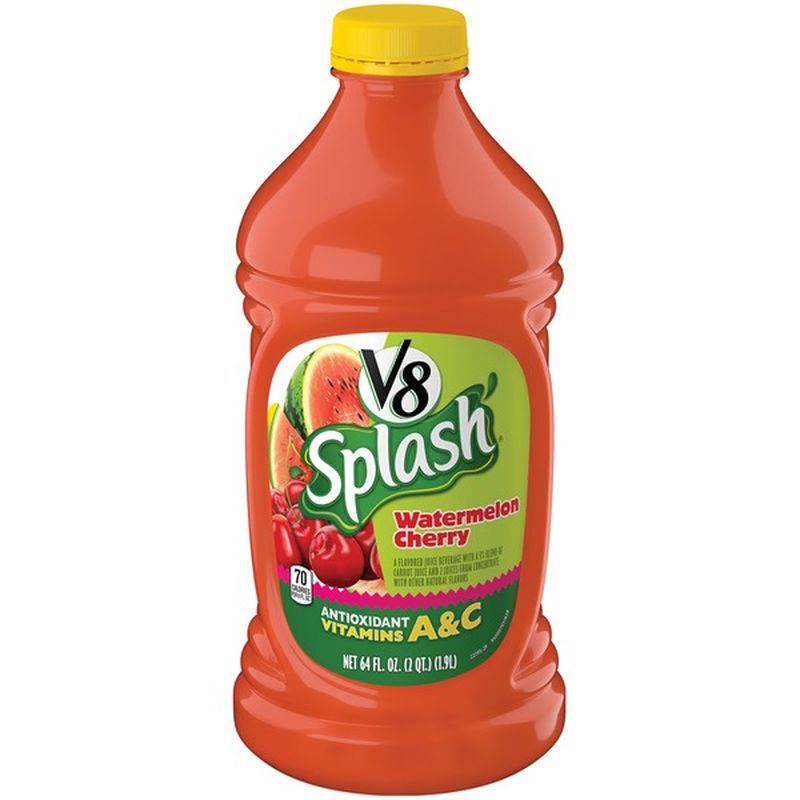 V8® Juice Drink, Watermelon Cherry (64 Fl Oz) From Kroger - Instacart