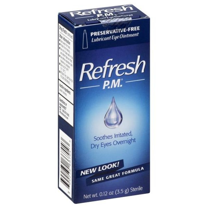 Refresh P.m. Lubricant Eye Ointment (0.12 Oz) From Publix - Instacart