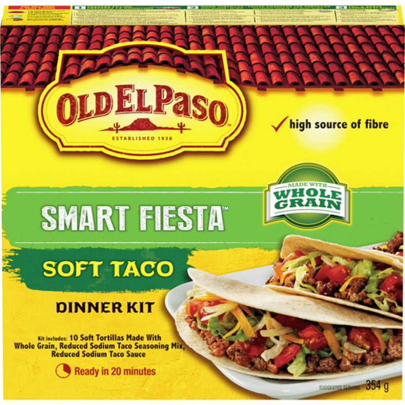 Smart Fiesta Soft Taco Dinner Kit