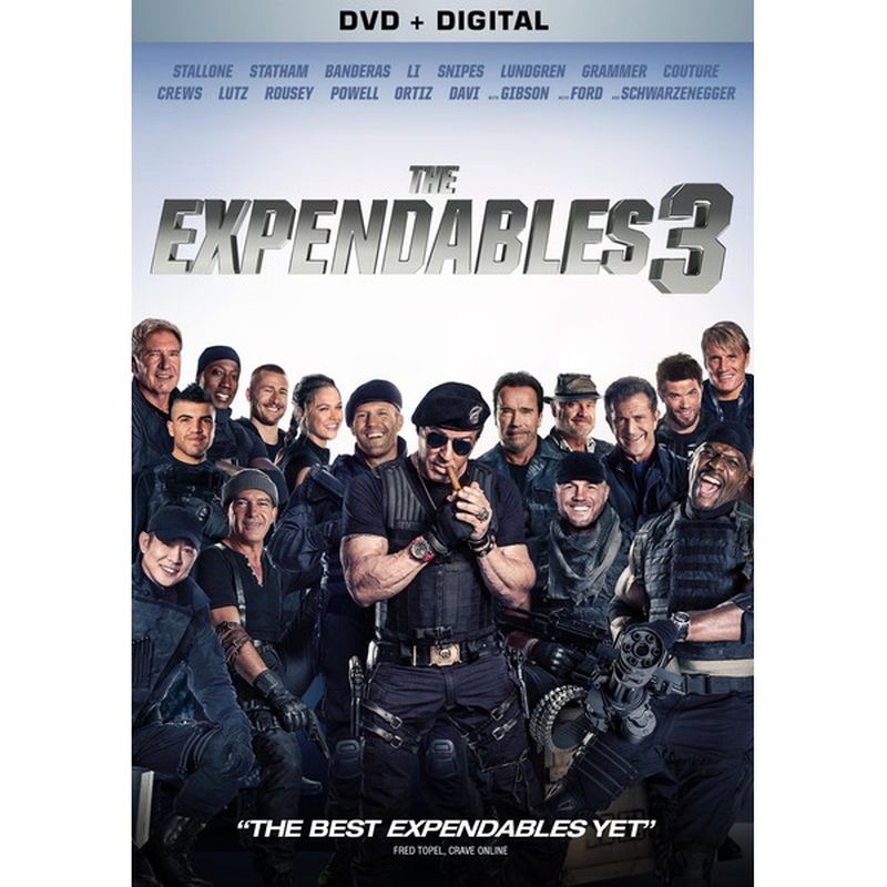 The Expendables 3 DVD