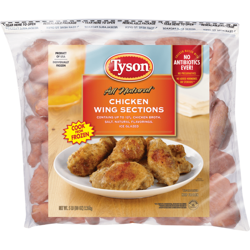 Tyson Chicken Wings (5 lb) from Kroger Instacart
