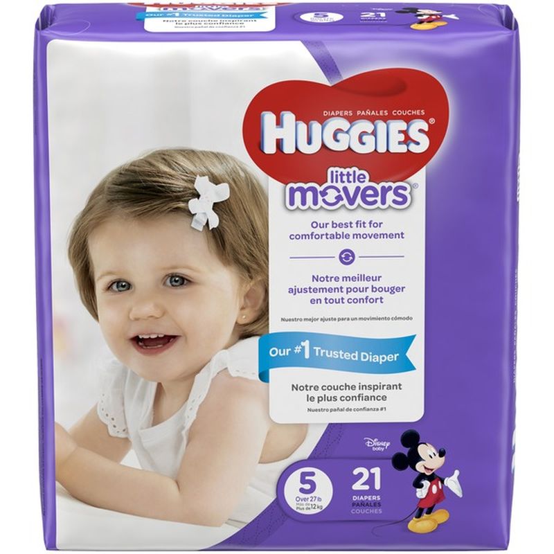 huggies little movers size 7