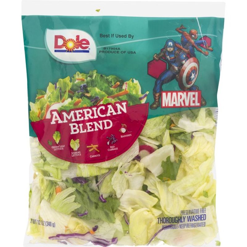 Dole Salad Blend, American, Marvel (12 oz bag) from Food Lion Instacart